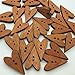 100 Pcs 2 Holes Love Heart Wood Buttons Sewing Buttons DIY Craft Decoration