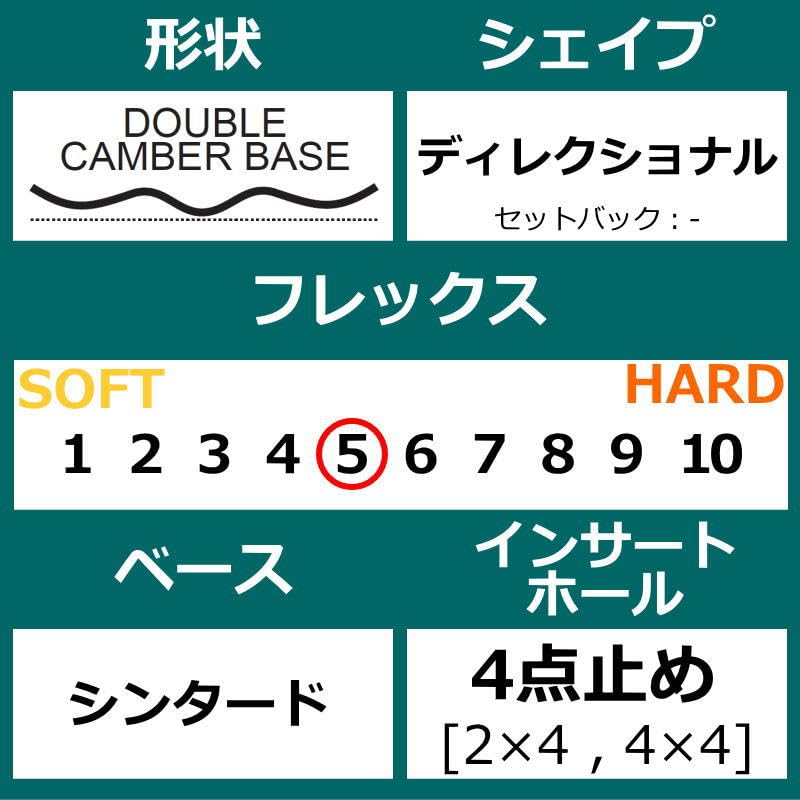 Amazon | 23-24 NEVER SUMMER HARPOON 152cm ネバーサマー ハープーン