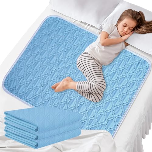Catálogo de Colchones para camas infantiles comprados en linea. 41 TAYJVA 3 Pieza Colchón Impermeable Lavable, 80 x 120cm Almohadillas de Cama Absorbentes, Reutilizable. Funda de Colchón de Incontinencia para Niños, Adultos, Ancianos y Mascotas...