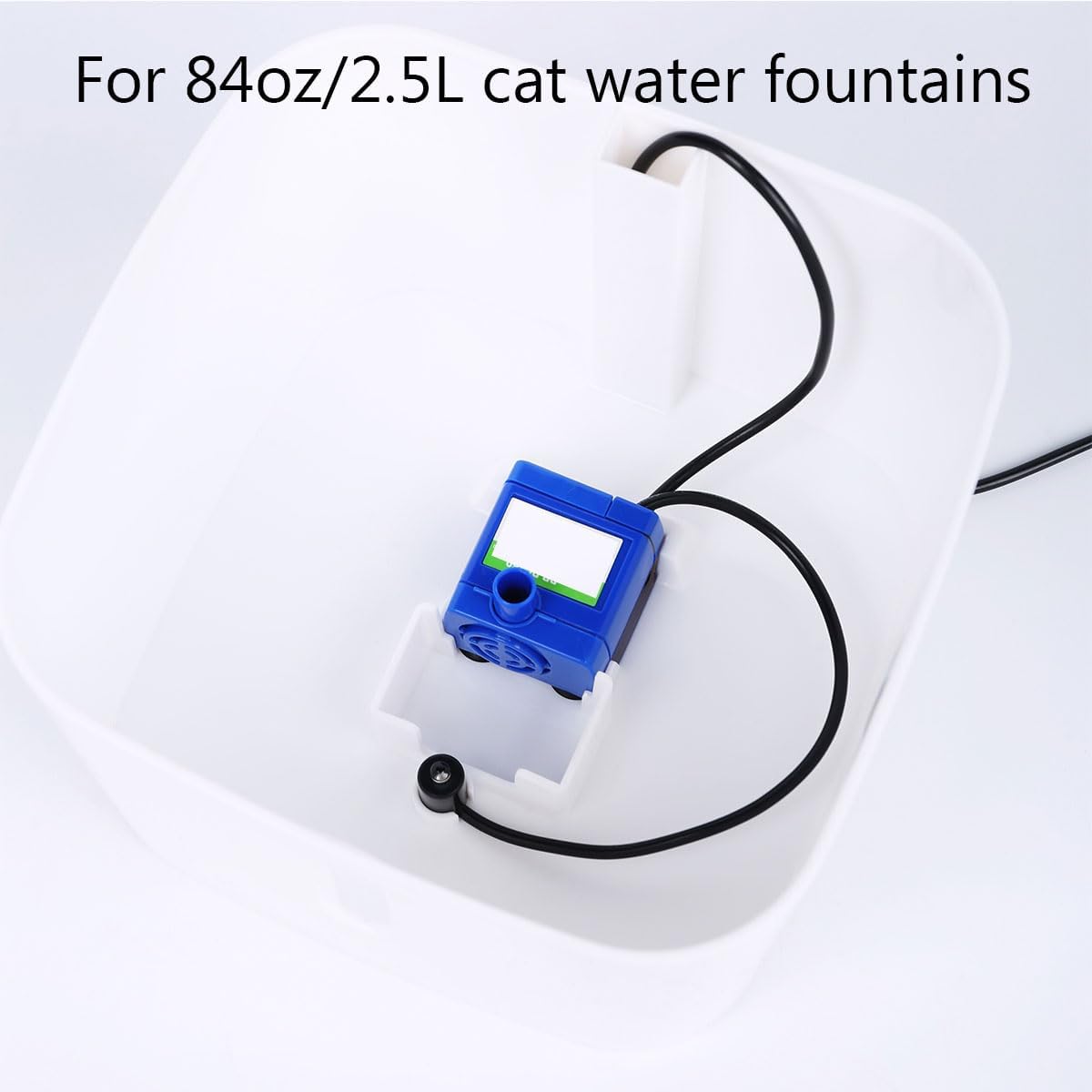 9Pack Cat Fountain Sponge Replacement Foam Sponges for Stainless Steel Fountains 84oz/2.5L Cat Water Fountain,Block Shape - Image 3