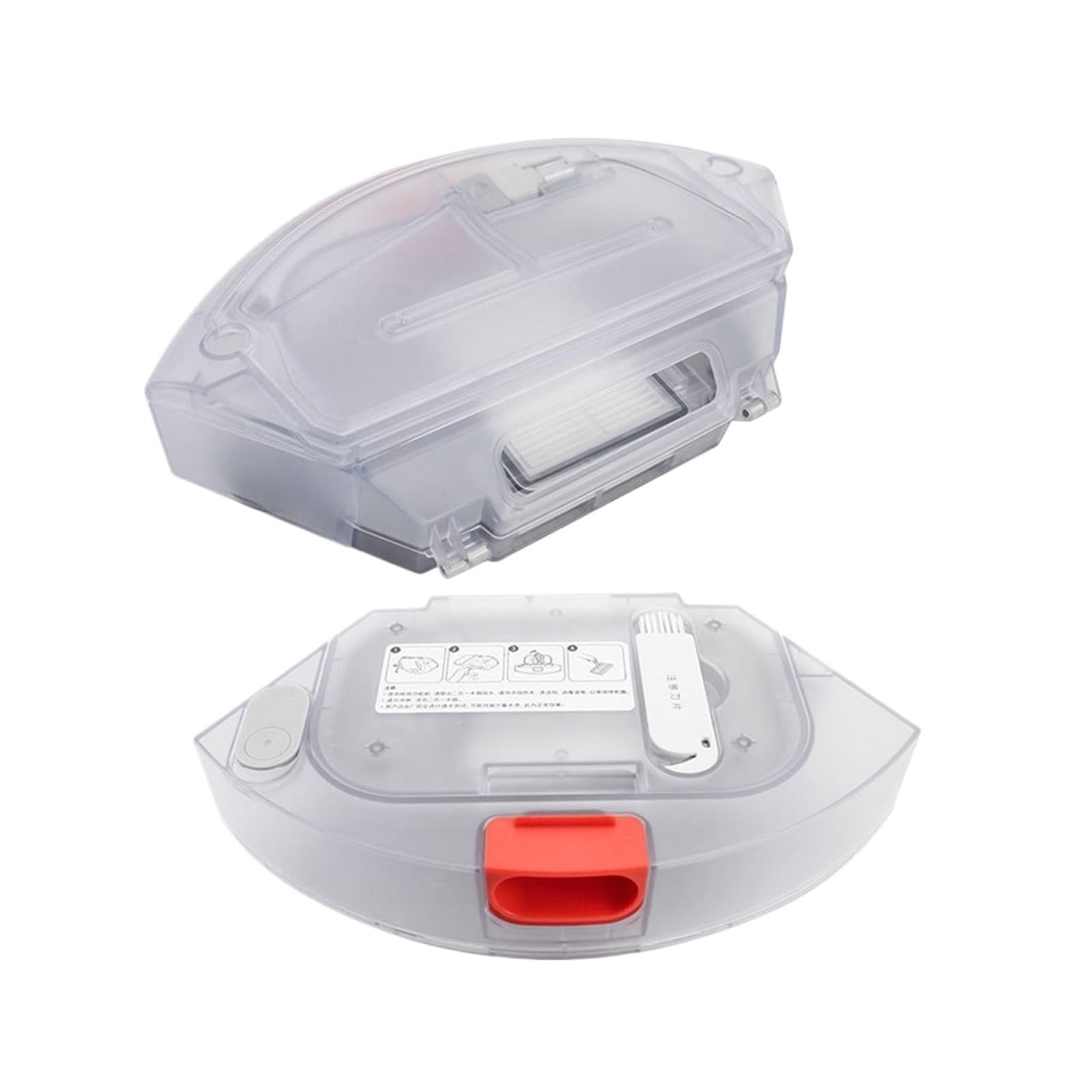 Boîte à poussière et réservoir d'eau 2 en 1 pour aspirateur S20 D106 E10 E12