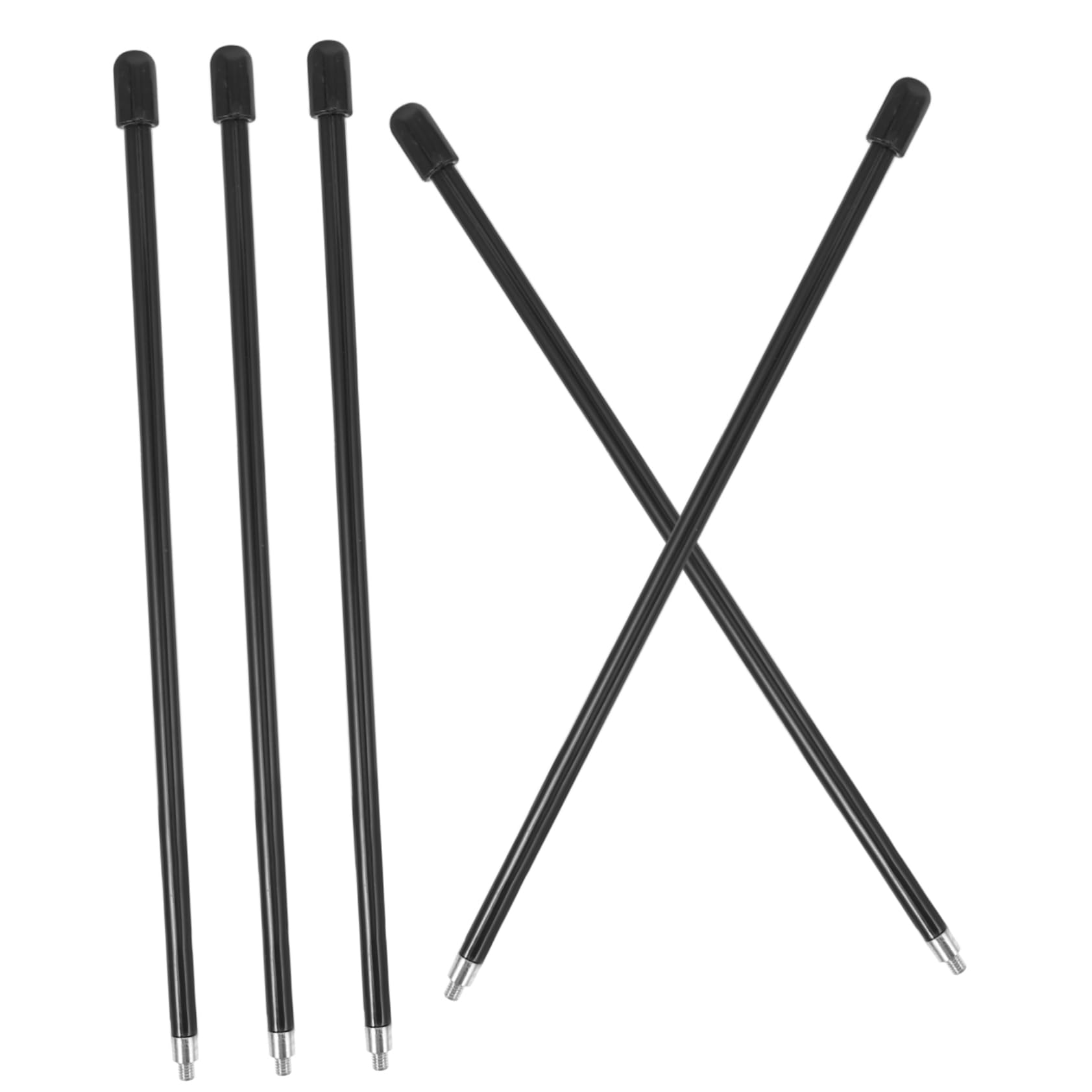 Totority 5pcs Toy Car Antenna Replacement Parts Flexible Car Radio Antenna Accessory Plastic for Model Toys