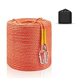 WGOS Climbing Rope, Dynamic Rock Climbing Rope, Escape for Indoor and Outdoor in...
