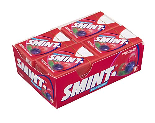 Smint Tabs Frutas Silvestres, Caramelo Comprimido sin Az�car - 12 unidades de 8 gr. (Total 96 gr.)