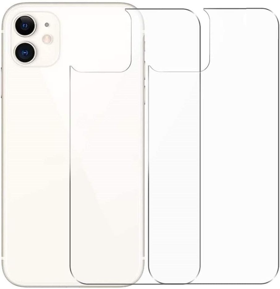 Conleke (2 Pack Back Screen Protector Compatible with iPhone 11 [Case Friendly] Thin Back Temper Glass Screen Protector Rear Film Only Compatible with iPhone 11(6.1in,Thin)