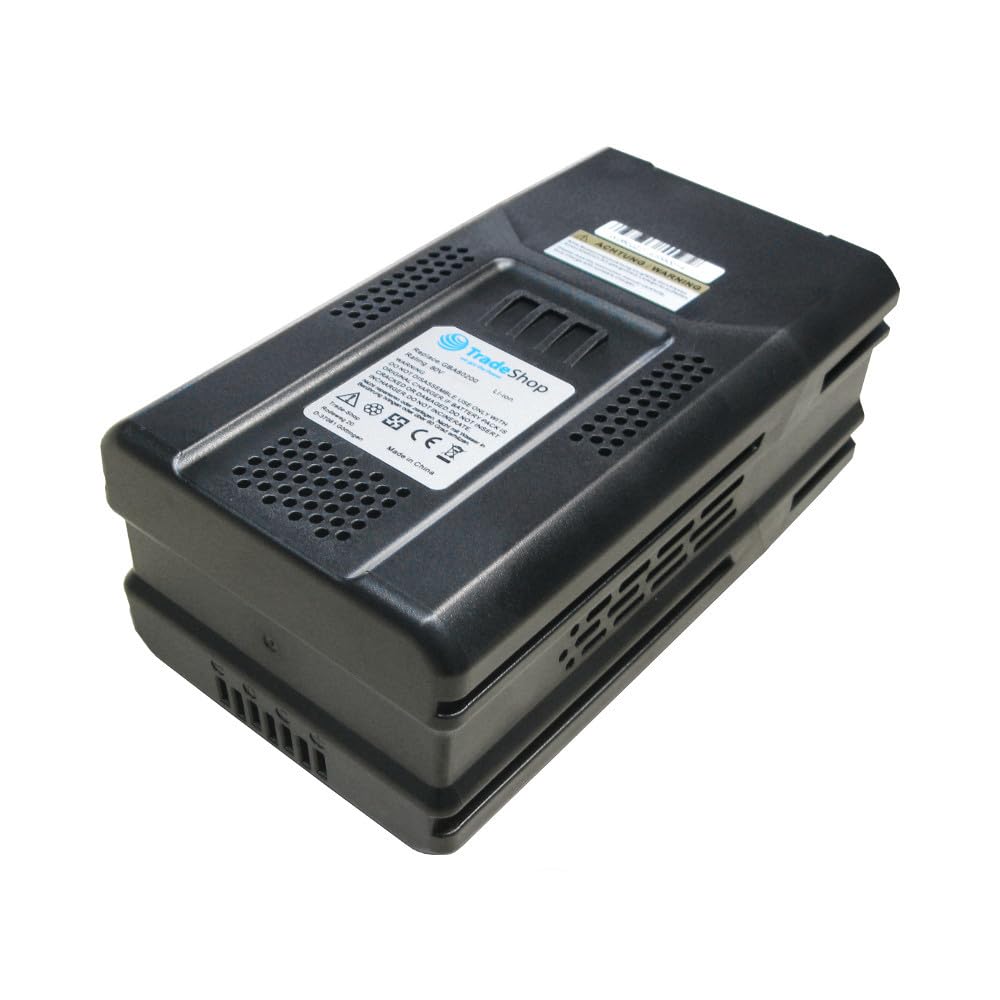 5 baterías de ion de litio para herramientas compatibles con Greenworks Pro 80V serie como cortacésped, motosierra, cortasetos, cortacésped, soplador de hojas, sustituye a G80B4, 2901307
