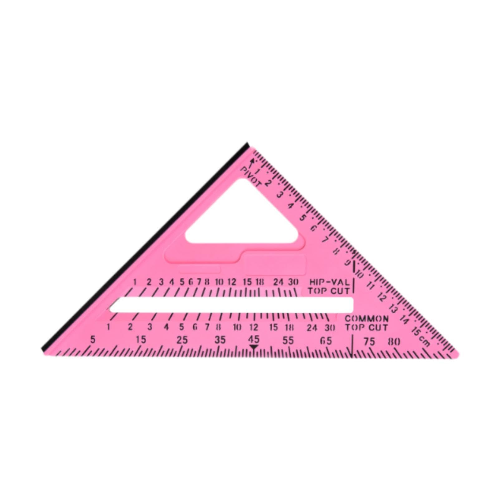 Carpentry Triangle Ruler Woodwork for Remodeling Projects Building Machinist Pink|Tools|Measuring & Layout Tools|Squares