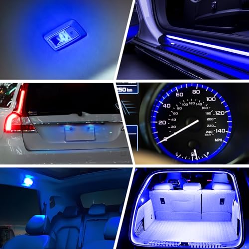 10 Set Luces LED T10 194 168 para Tablero de Auto miniatura 6