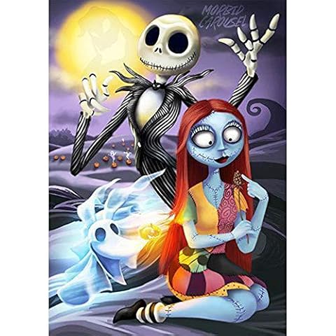 BiBeGoi 5D DIY Halloween Diamant-Mal-Kit Cover