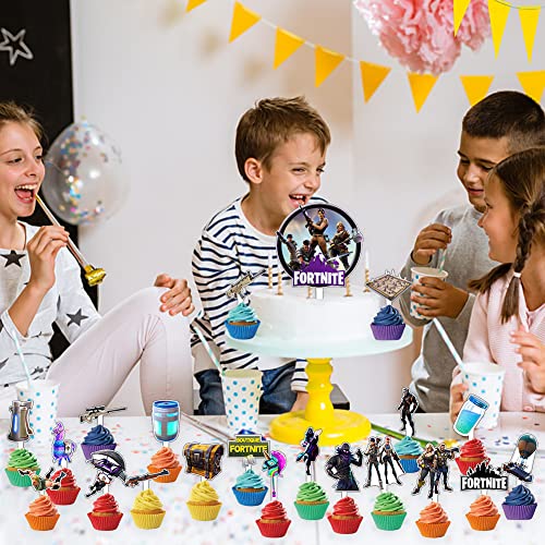 Hilloly Decorazioni per Torte per Videogiochi