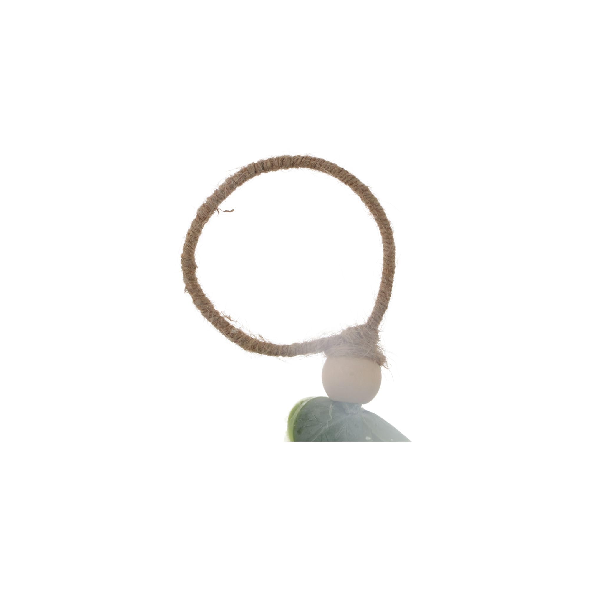 Serviettenringe, Eukalyptusblätter, Serviettenringe, Boho, Grün, Serviettenringe, rustikale Bauernhaus-Serviettenhalter aus Holz für Hochzeiten, Partys, 8 Stück