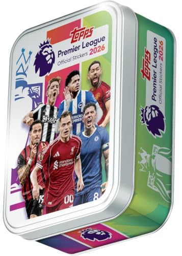 Image of Topps Premier League Stickers 2026 (Sticker Tin)