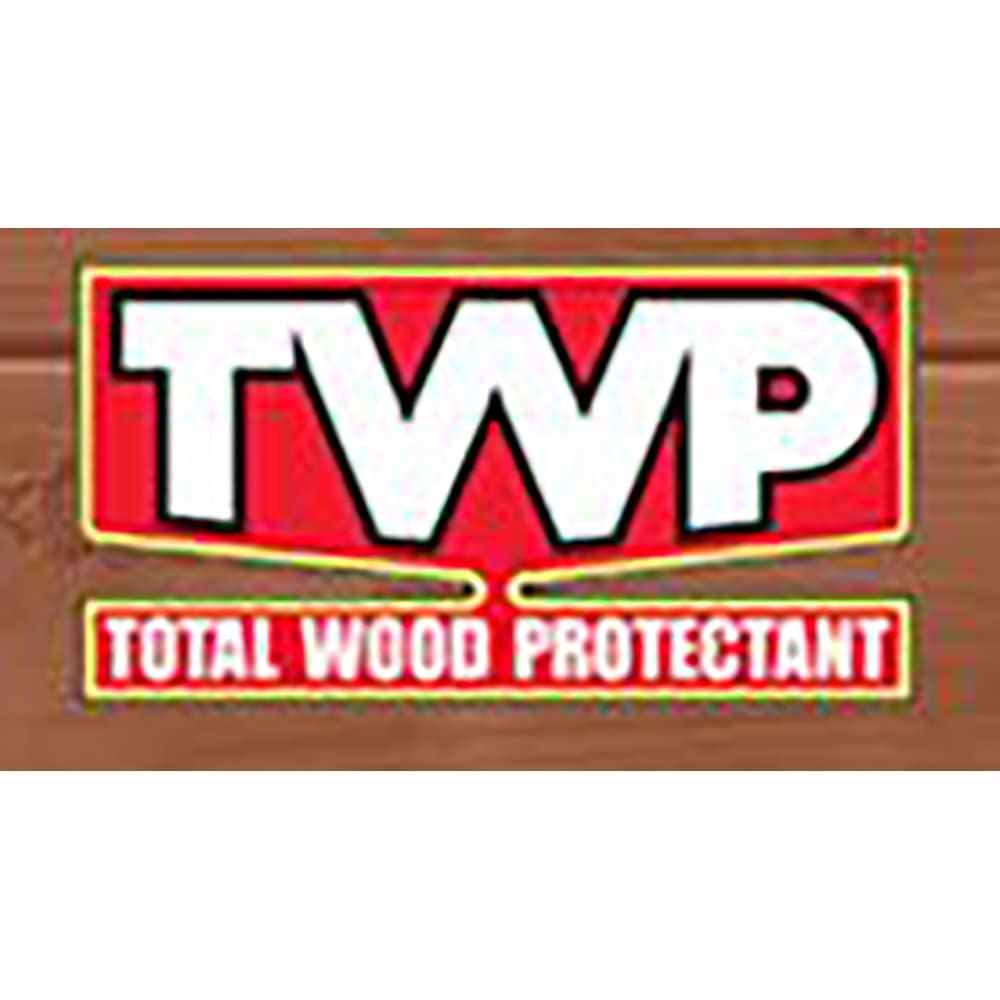TWP 1516 Rustic Oak Low VOC Wood Preservation Stain - Eco-Friendly, Long-Lasting Protection, UV & Water Resistant, Easy to Apply - 1 Gallon