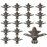 Compatibilité : conçus pour s’adapter à une large gamme de caisses et de boîtes en bois, ces protège-coins offrent soutien et élégance à diverses applications : meubles, objets artisanaux, pieds de meubles, pieds de meubles anciens