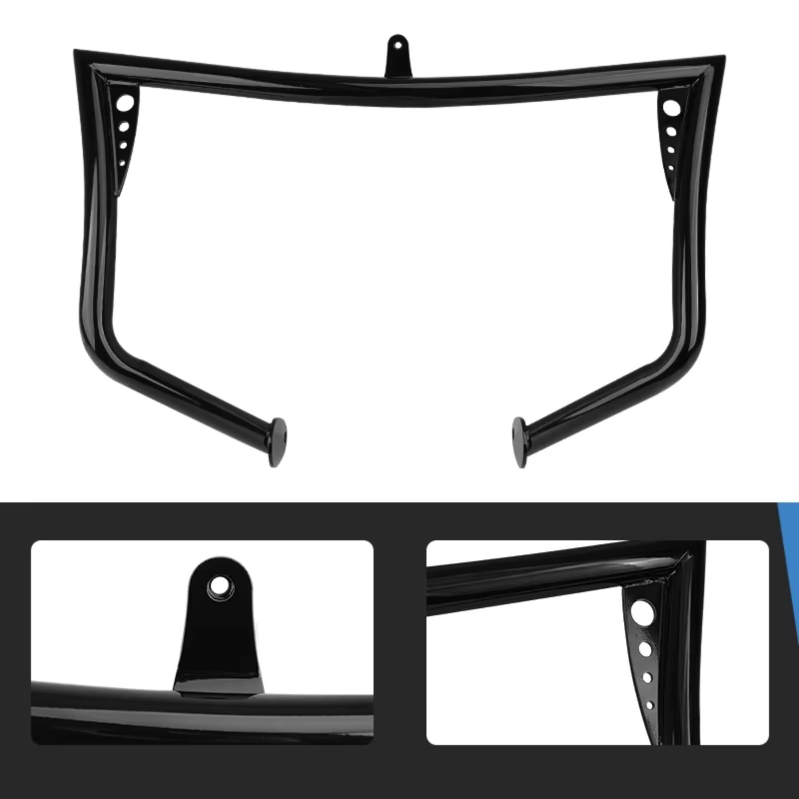 Barra Protección Lateral Compatible Con Touring Para Street Para Glide 2009-2023 Barra Choque Protección Para Motor Carretera Para Motocicleta Riel Para Carrera Parachoques