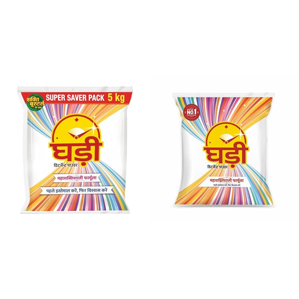 Ghadi Detergent Powder - 5Kg+ Ghadi Detergent Powder - 3Kg-picture-32