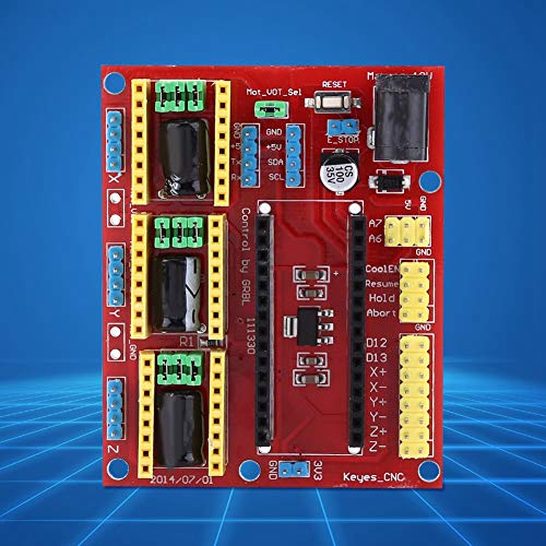 Culnflun CNC-Graviermaschine A4988 Drive Nano Board 3D-Drucker-Kit für Micro Drive-Gravur dreiachsige CNC V4.0