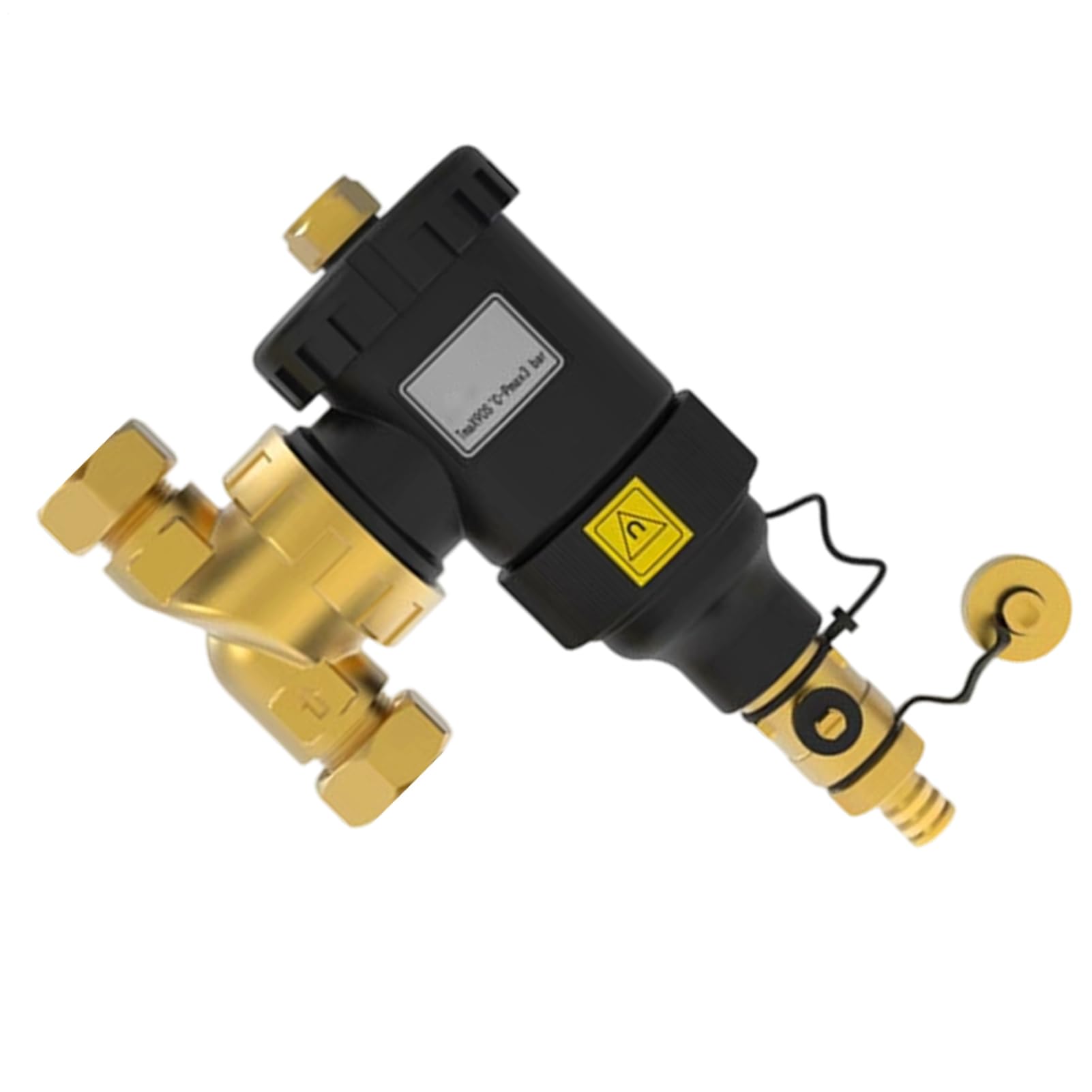 Filtro de Caldera Separador De Lodos Con Rosca Dn20 Dn32 | Filtro Magnético De Caldera Con Montaje En Pared Para Sistemas De Calefacción Central HVAC Purificación De Incrustaciones