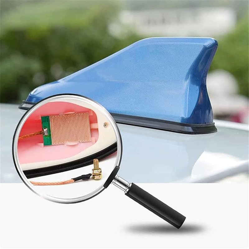 Antenne Aileron Requin Pour Nissan X-Trail, Versa, Teana - ABS + Cuivre - FM/AM - Adhésif Puissant