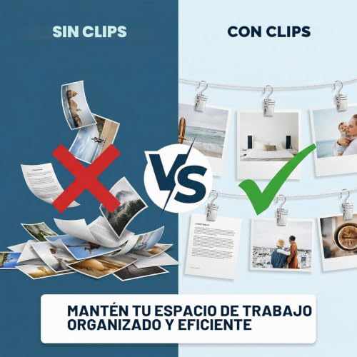 Miniatura 4 de 200 Ganchos De Cortina, Ganchos De Sujeción De Acero Inoxidable, Clips De Cortina De Acero Inoxidable, Pinzas De Cortina De Metal, Con Ganchos Para Barra De Cortina, Cortina De Ducha, Cadenas De Luces