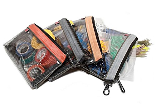 Veto Pro Pac PB4, Small Tool Bags and Tool Tote 4 Pack. Tool Bag Made of Durable Nylon Mesh Fabric and Zipper Access. Perfect Tool Kit and Tool Storage For Small HVAC Tools. Tool Backpack Storage Tote