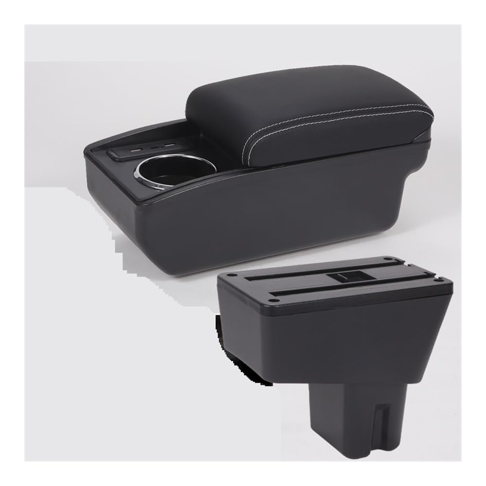 Aierdeyp B3 Black White 6Usb Car Armrest Box For Citroen For C3 For C4 2025
