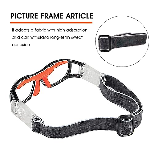 Image of Children Basketball Goggles for Boys & Girls, Clear Lens Teenage Sports Glasses, Protection Soccer Glasses