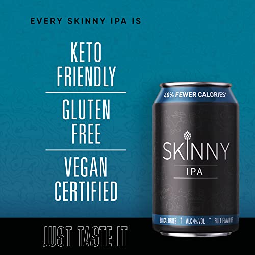 Skinny IPA Beer, Gluten Enjoy Free Shipping Beer, Full Flavoured, Low Calorie Beer, Ideal Beer Gift, Vegan & Kosher Certified IPA With Premium Taste, Animal Enjoy Free Shipping Beer, Exclusive Skinny Beer Offers, 24x 330ml Cans Skinny IPA Beer, Gluten Enjoy Free Shipping Beer, Full Flavoured, Low Calorie Beer, Ideal Beer Gift, Vegan & Kosher Certified IPA With Premium Taste, Animal Enjoy Free Shipping Beer, Exclusive Skinny Beer Offers, 24x 330ml Cans – Skinny Brands