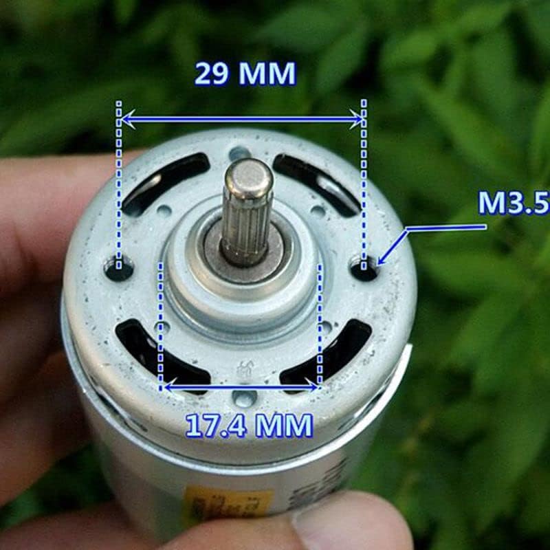 DC24V 36V 60V 120V 7512 Miniature Compensated Carbon Brush Permanent Magnet Motor Power Tools/DIY Accessories Motor
