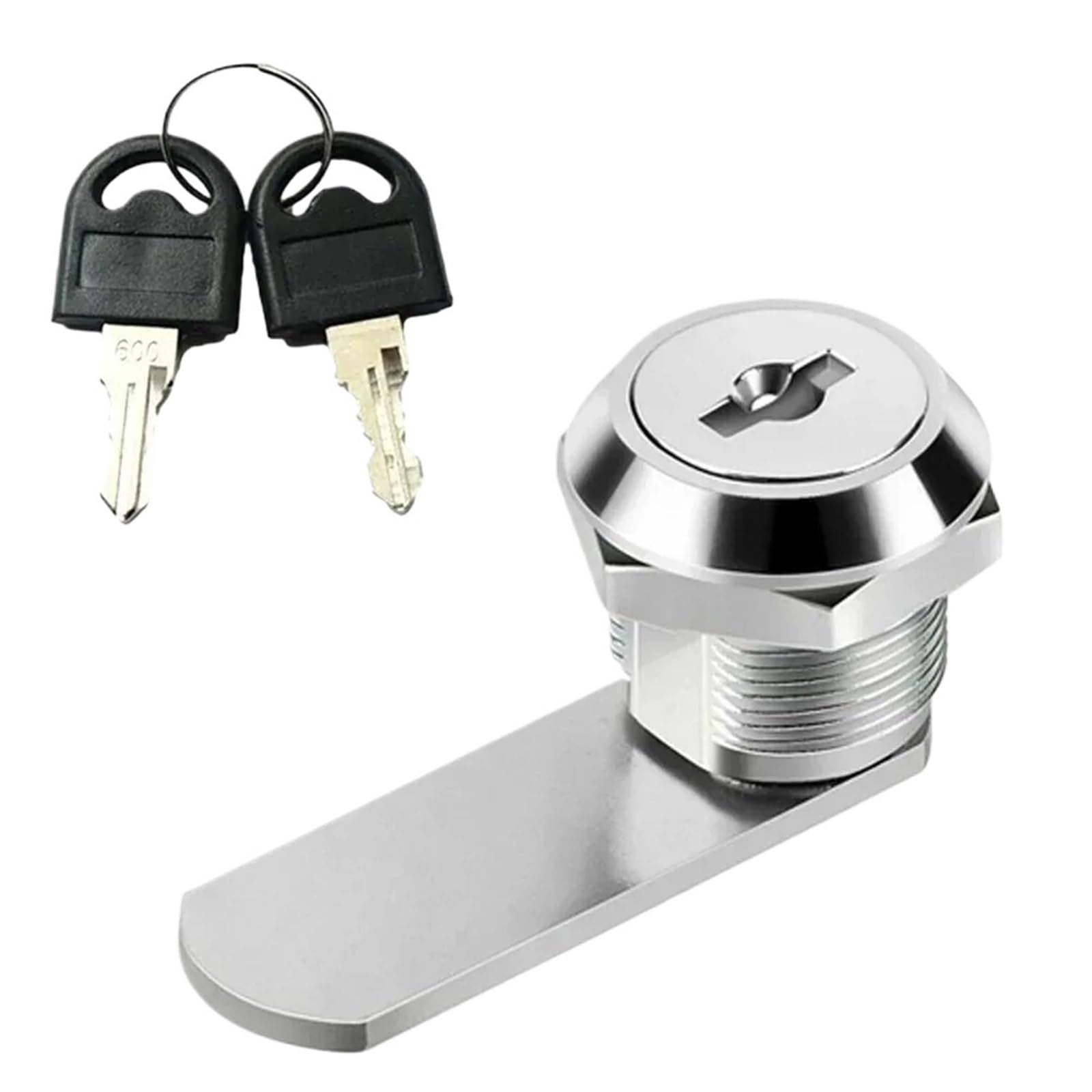 Dsfihjo One Color Mailbox Lock 16-40Mm Cam Lock With 2Key Security Cabinet Door Barrel Drawer Filing Post Mail Box Furniture Locker Cupboard(16Mm)