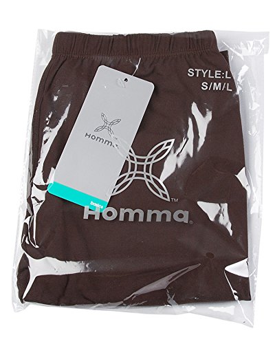 Homma Premium Ultra Soft High Rise Full Length Leggings, Regular and Plus Size (XL/2XL, Black/Brown/Charcoal) - Image 7
