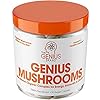 Genius-Mushroom--Lions-Mane-Cordyceps-and-Reishi--Immune-System-Booster-Nootropic-Brain-Supplement--Wellness-Formula-for-Natural-Energy-Stress-Relief-Memory-Liver-Support-90-Veggie-Pills Genius Mushroom - Lions Mane, Cordyceps and Reishi - Immune System Booster & Nootropic Brain Supplement - for Natural Energy, Memory & Liver Support, 90 Veggie Pills