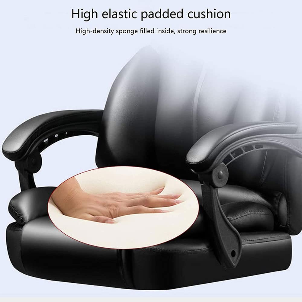 Sedia ergonomica per computer da gioco con funzione massaggiante girevole e regolabile in altezza, rimane calda e confortevole durante lunghe sessioni di gioco