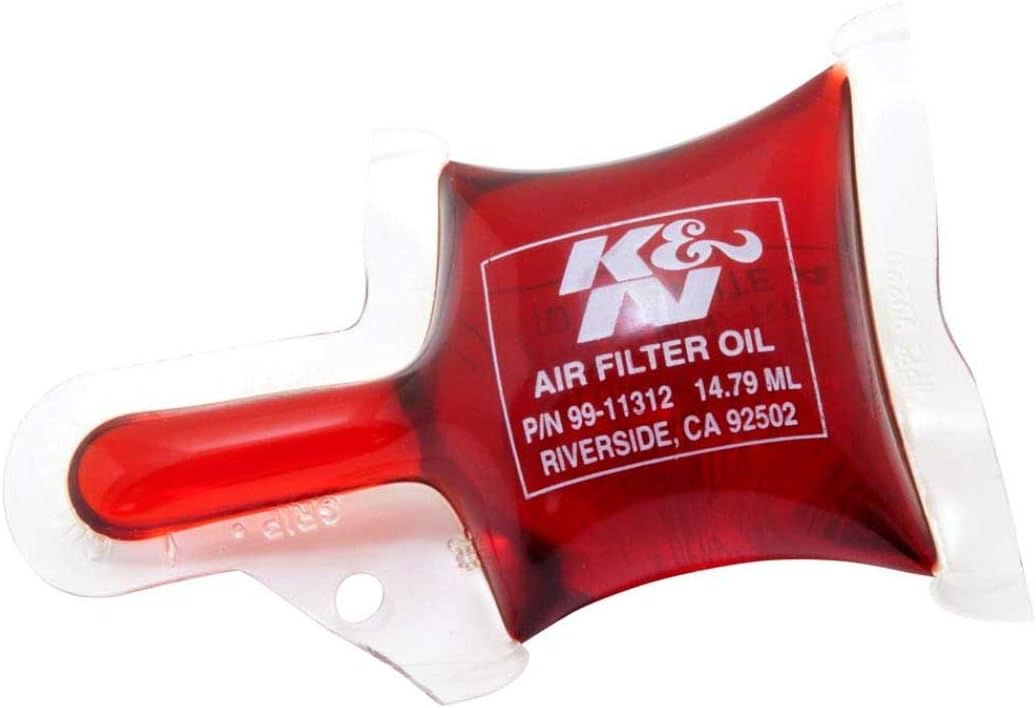 K&N Air Filter Oil 0.5 Oz; Restore Engine Air Filter Performance and