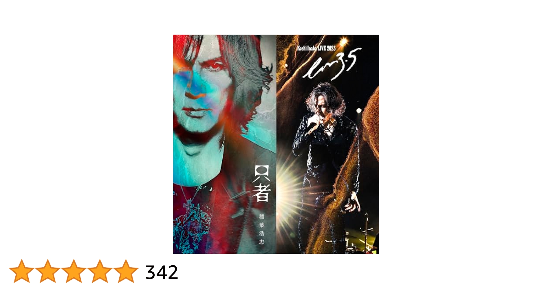 只者　稲葉浩志　初回生産限定盤　CD+Blu-ray Amazon.co.jp: 【Amazon.co.jp限定】NEW ALBUM『只者』 (PREMIUM