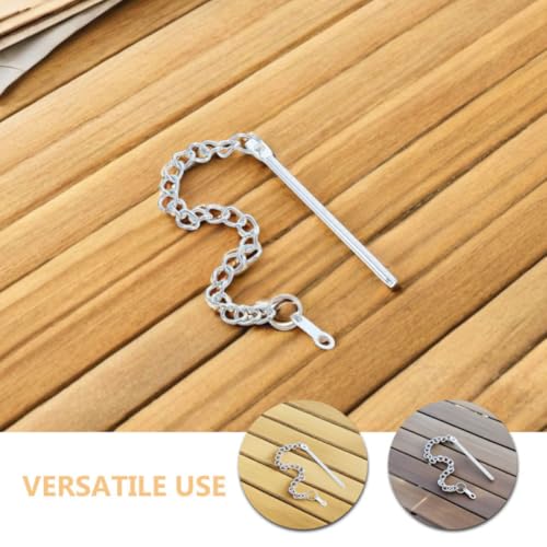 Cadena de metal para sombrilla ifundom de 4 piezas resistente para exterior 3