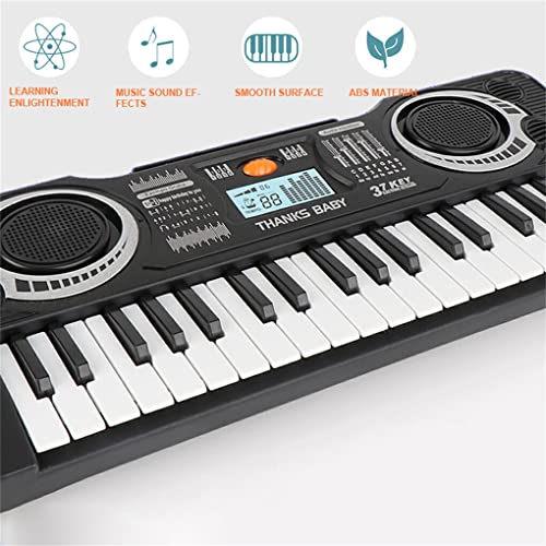 wisoolkic Piano électronique éclairant le clavier numérique Instrument de musique lisse - Les Beatles, Paul McCartney, John Lennon, RIngo Starr, George Harrison wisoolkic Piano électronique éclairant le clavier numérique Instrument de musique lisse – Image 7