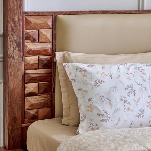 Image of Home Centre | Adana | Sheesham Wood | King Beds | Brown | 1 Year Warranty