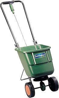 Fertiligène Easy Green Streuer 3-in-1, für Dünger, Saatgut und Streusalz, Fassungsvermögen: 5 bis 9 kg, mittlere und große Flächen, aus recycelbaren Materialien