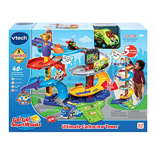 VTech Go! Go! Smart Wheels Ultimate Corkscrew Tower - Thumbnail 7
