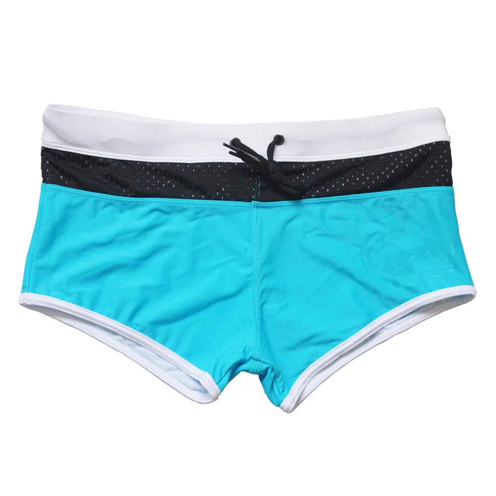 LikeJump Traje de baño de Talle bajo para Hombre, Pantalones Cortos de Surf, Traje de baño de Bikini