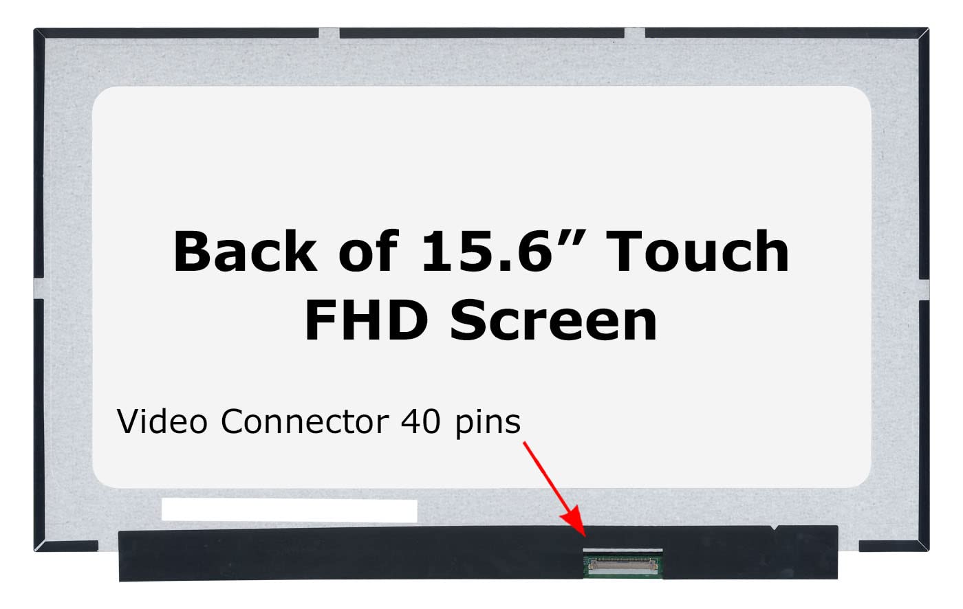 SCREENARAMA New Screen Replacement for B156HAK02.3, OnCell Touch, FHD 1920x1080, IPS, Matte, LCD LED Display with Tools
