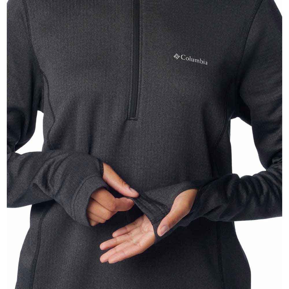Columbia Park View Grid Fleece Veste polaire demi-zippée pour femmes