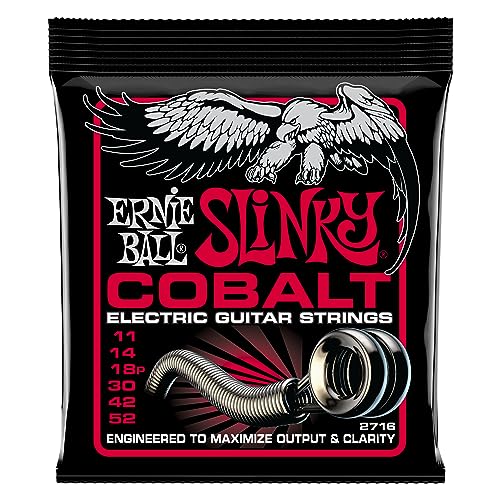 Ernie Ball Burly Slinky Cobalt - Cuerdas para guitarra