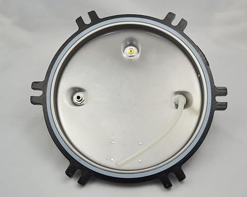 Miniatura 4 de OLizee Eléctrica calentada 4.7 galones (18L) esterilizador de vapor autoclave de acero inoxidable Shell presión Canner