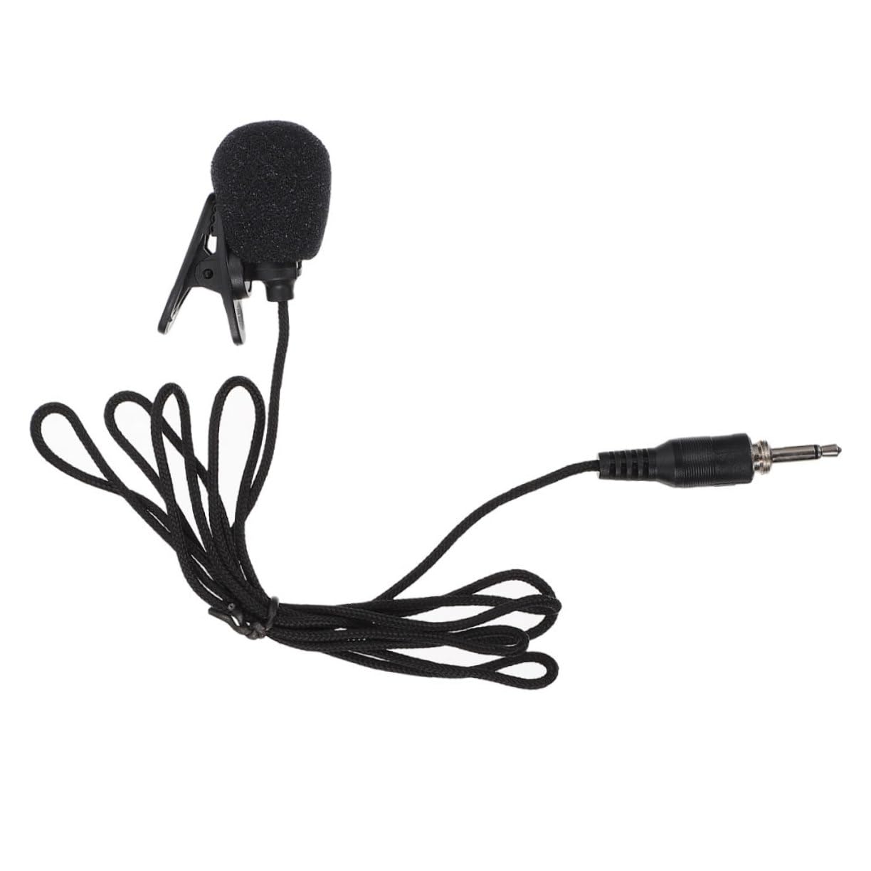 Abaodam Professional Lapel Microphone Phone Condenser Mic for Recording Compact Portable