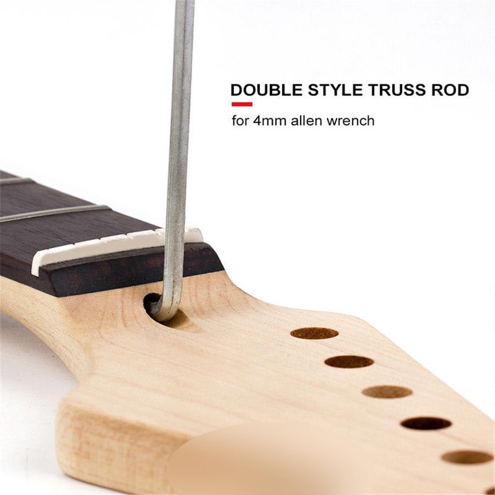 22-progowa gitara elektryczna klon szyja palisander podstrunnica do Fender Strat St