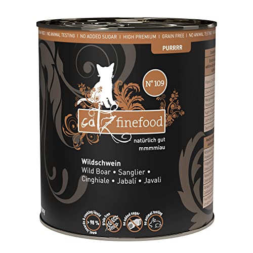 catz finefood Voordeelpakket 12 x 200 g Kattenvoer - Wild & Roodbaars
