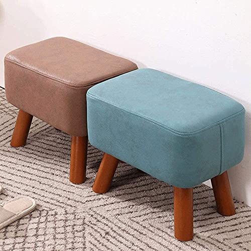 Sofá reposapiés de madera maciza para aliviar piernas cansadas y calzarse sin esfuerzo 8