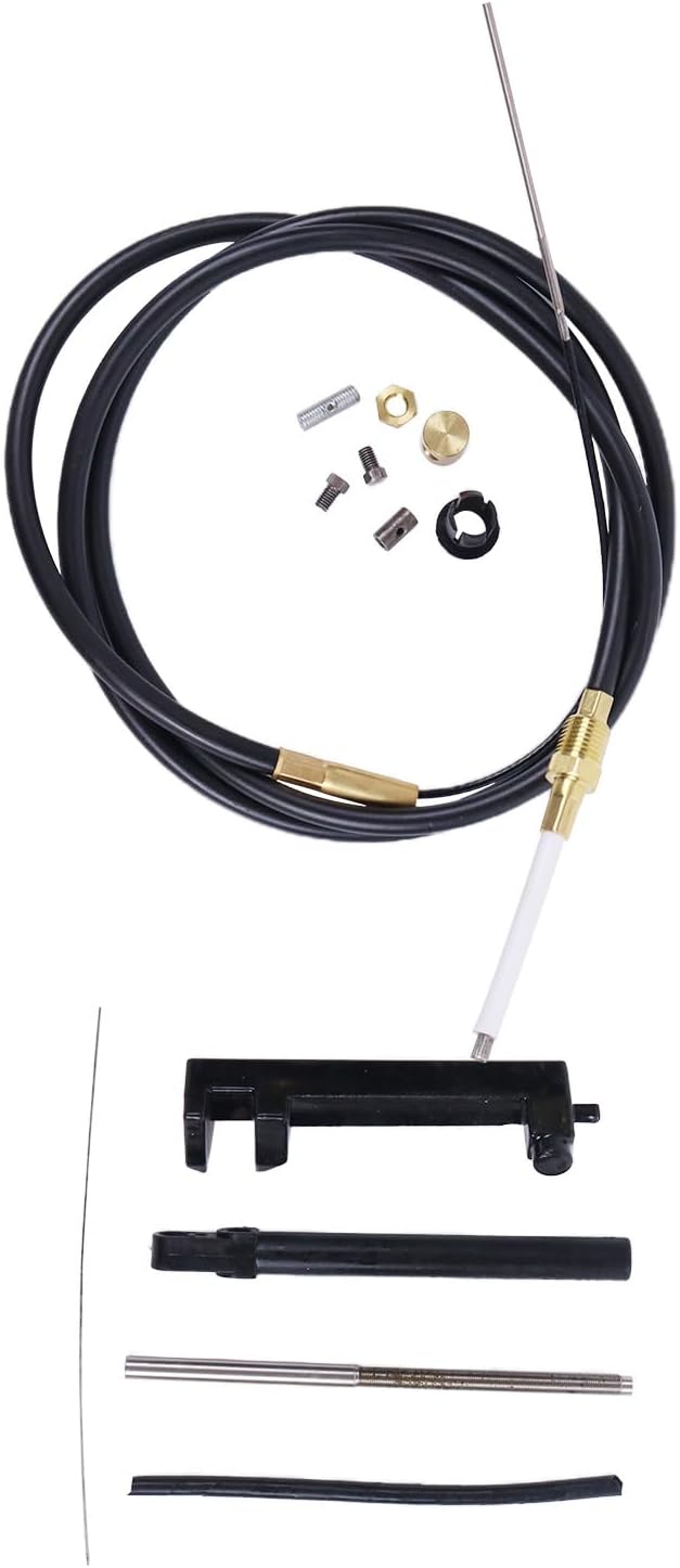 Lower Shift Cable Kit 865436A02 19543A10 Compatible with Mercruiser Alpha One Gen 1 2 II R MR MC SE106 SE116